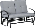 2-Seat Outdoor Glider Bench -
