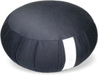 Zafu Meditation Cushion Japan Made | Authentic Zen Temple Style Zazen Seat – Firm Kapok Filling for Mindfulness, Yoga & Posture Support