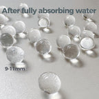 50000 Clear Water Gel Beads for Vase Filler | Vase Filler, Wedding Centerpieces, Christmas Decoration, Floating Candles, Floral Decorations, Floating Beads