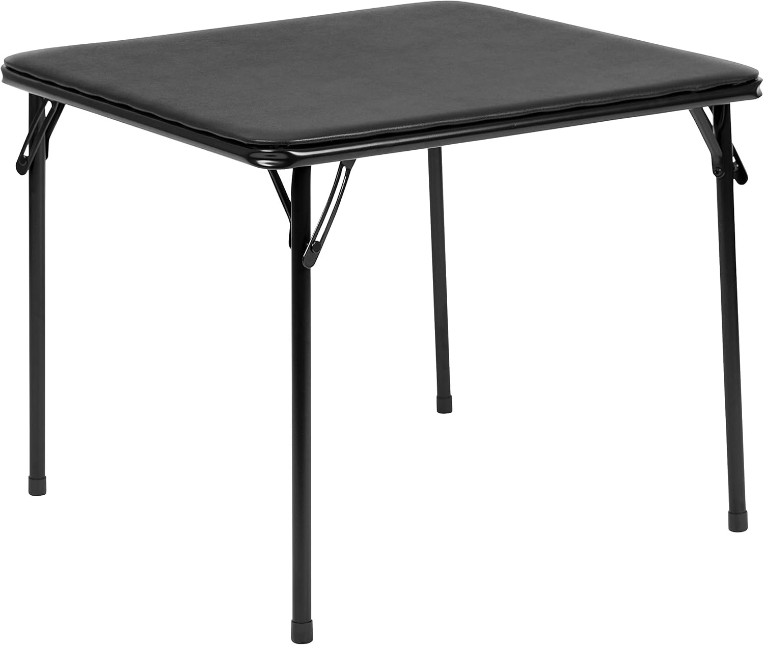 EMMA + OLIVER Kids Black Folding Table