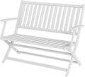 Acacia Wood Outdoor Garden Bench