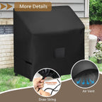 FLYMEI Outdoor Garden Potting Bench Table Cover, Waterproof Windproof Protective Cover for Outdoor Cabinet/Potting Benches for Outside/Garden Table for Planting, 47" x 20" x 47"