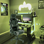 AudioTek Silla Gamer Video Juegos Gaming Reclinable Cómoda Consolas Pc Juegos Camuflaje Excelente Calidad Premium Computadora Ergonomica