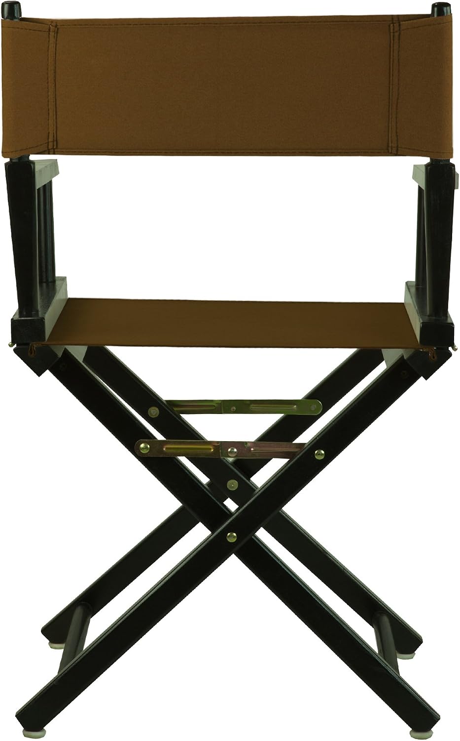 Casual Home 200-02/021-45 Director Chair 18" - Classic Height BlackFrame/Brown Canvas
