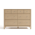 Storkcraft Horizon 6 Drawer Dresser, Driftwood | GREENGUARD Gold Certified, Wood Dresser for Nursery & Kids Bedroom, Nursery Storage with Interlocking Drawer System