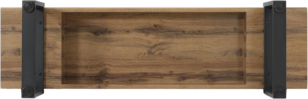 59" Dining Bench, Farmhouse Indoor Kitchen Table Benches, Industrial Shoe Bench, Entryway Benches, Natural Wood Wash