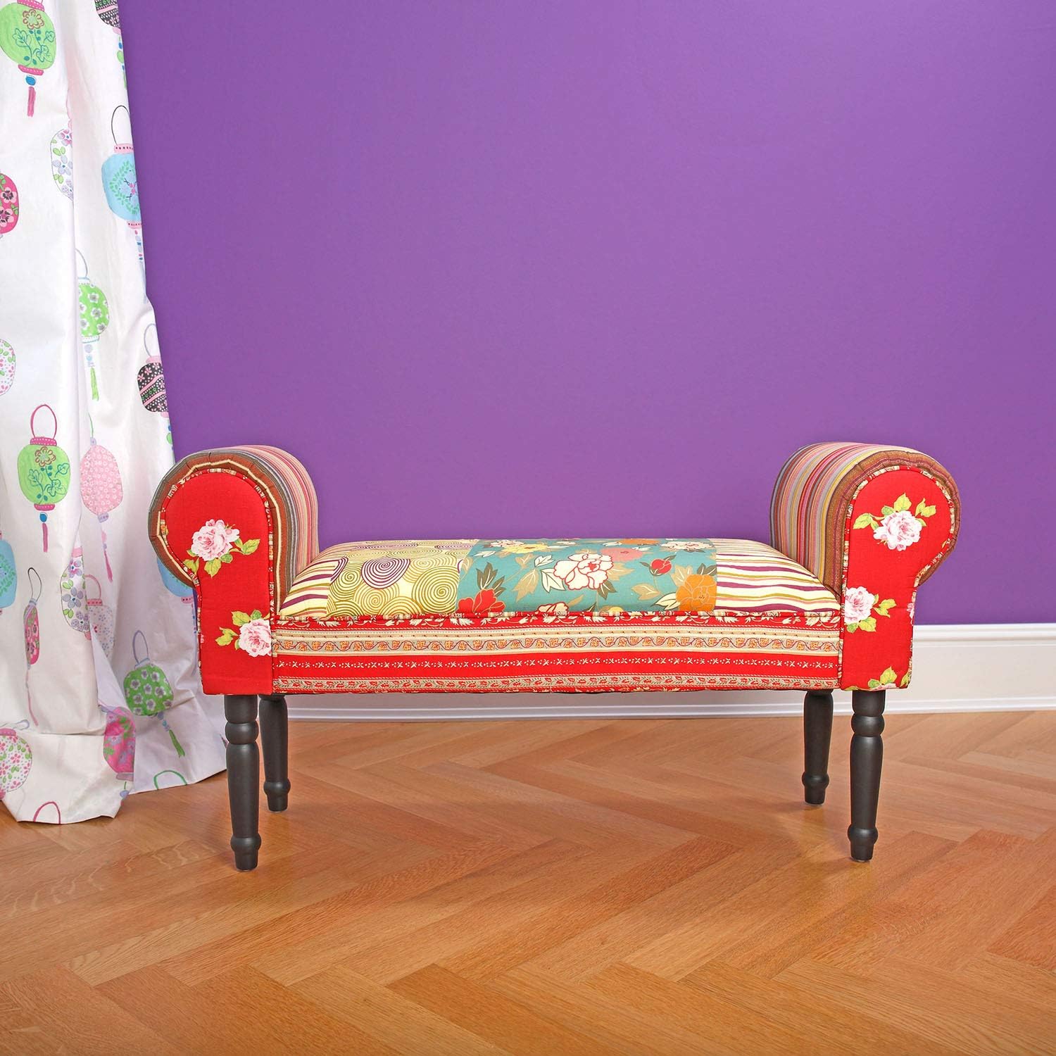 SEAT Bench '99 cm Patchwork Multi-Coloured