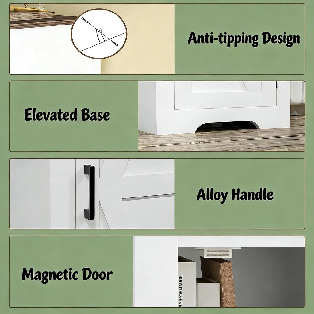Floor Pantry Cabinet,Accent Freestanding Storage Cabinet