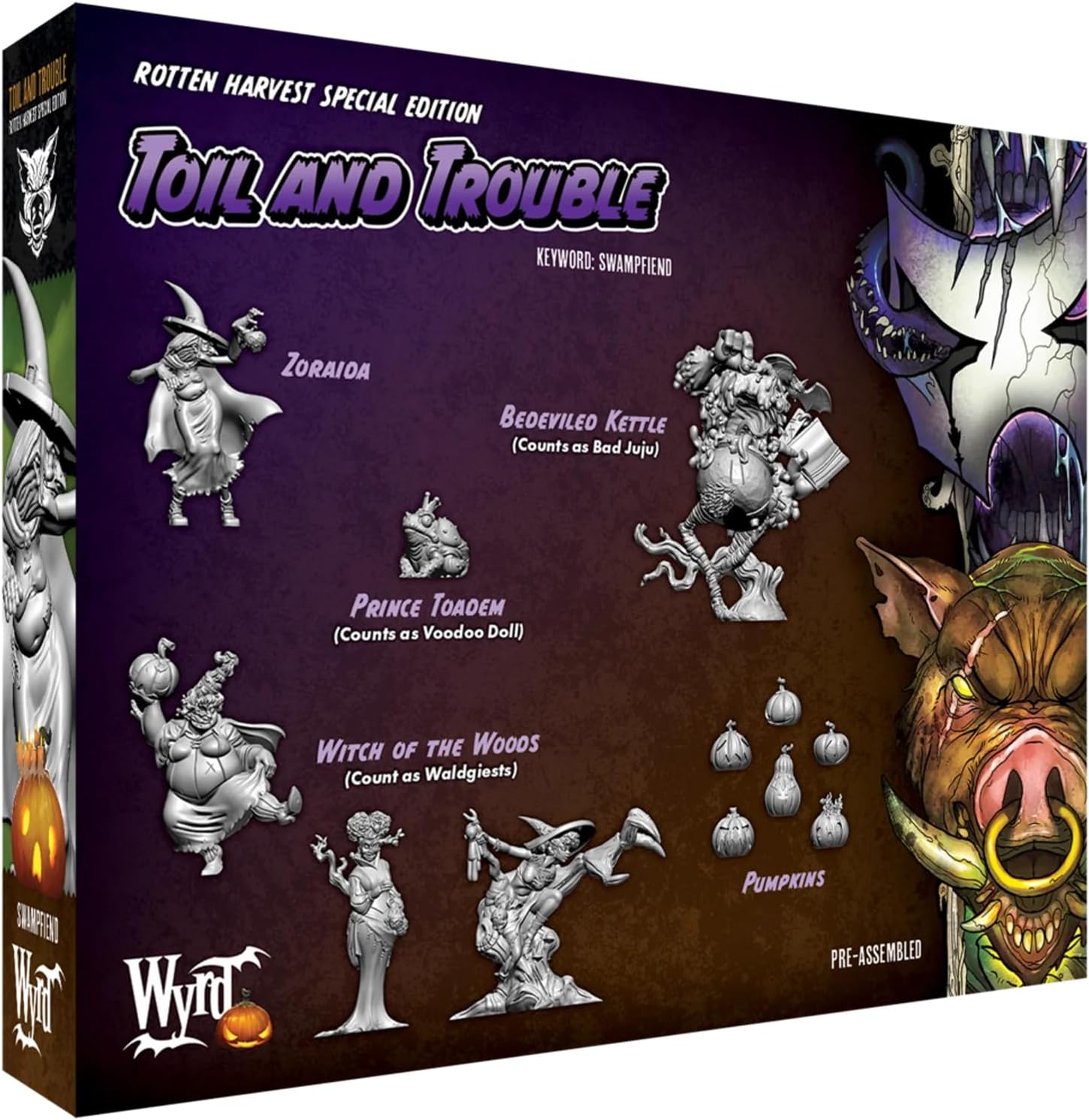 Malifaux Third Edition Limited Edition - Rotten Harvest Toil and Trouble