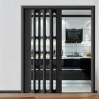 PVC Folding Accordion Door for Room Divider & Interior Spaces(WxH 20x80in/50.8x203in)