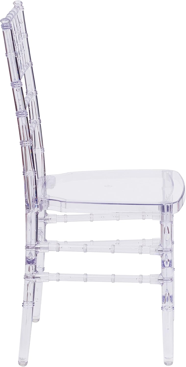 Flash Furniture Flash Elegance Crystal Ice Stacking Chiavari Chair
