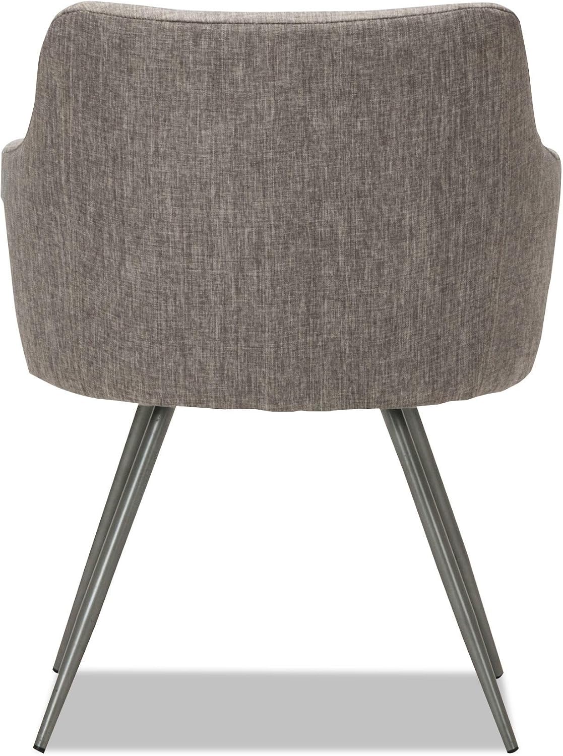 Alera Captain Series Guest Chair, Gray Tweed