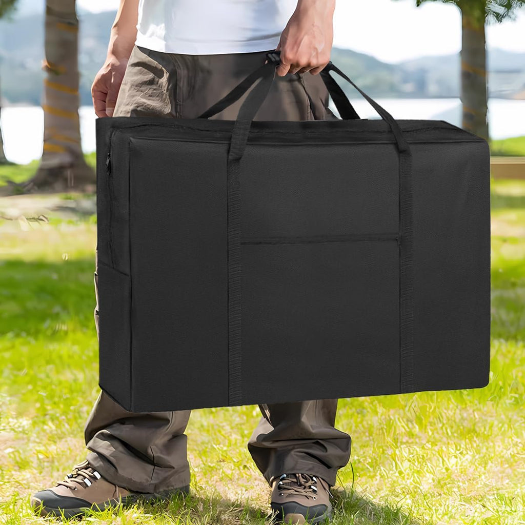 Heavy Duty Folding Chair Storage Bag | Upgrade Large Water-Resistant Carry Bag for Longue,Beach,Wheelchair,Camping,Director Chair-43 L x 9.8" W x 29.5" H