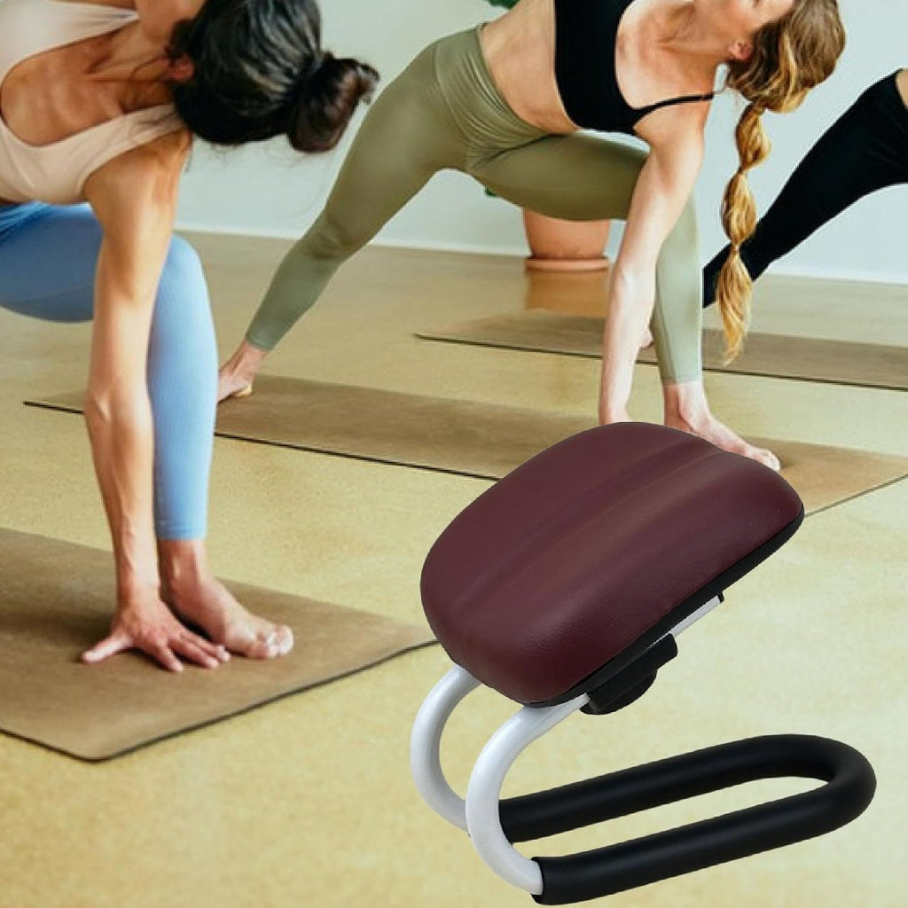 Meditation Bench Adjustable Height Anterior Tilt Seat Prayer Seiza Chair Kneeling Stool for Floor Seating Travel Praying Yoga