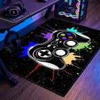 Gamer Rugs for Boys Bedroom Cartoon Painting Gaming Rug for Teens Cool Game Room Decor Gaming Carpet for Dining Living Room Playroom Floor Mats, 2'x3'