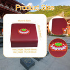 Wooden Kneeler for Meditation with Supportive Cushion