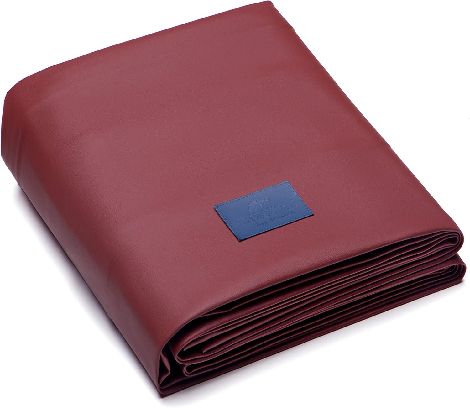 Heavy Duty Leatherette Billiard Pool Table Cover, Waterproof & Tearproof Cover for Pool Table 7/8/9FT (10 Colors Available) (8 Feet/Bordeaux red)