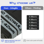 Aolamegs 50 Beowulf /12.7x42mm Magazine Marking Band 6 Pack