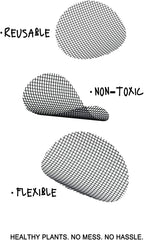LE TAUCI Plant Pot Hole Mesh Pads, 2-Inch Round Flower Pot Drainage Covers, Prevent Soil Loss, Durable Reusable, Bonsai Bottom Grid Mat, Gardening Essentials, 50-Pack