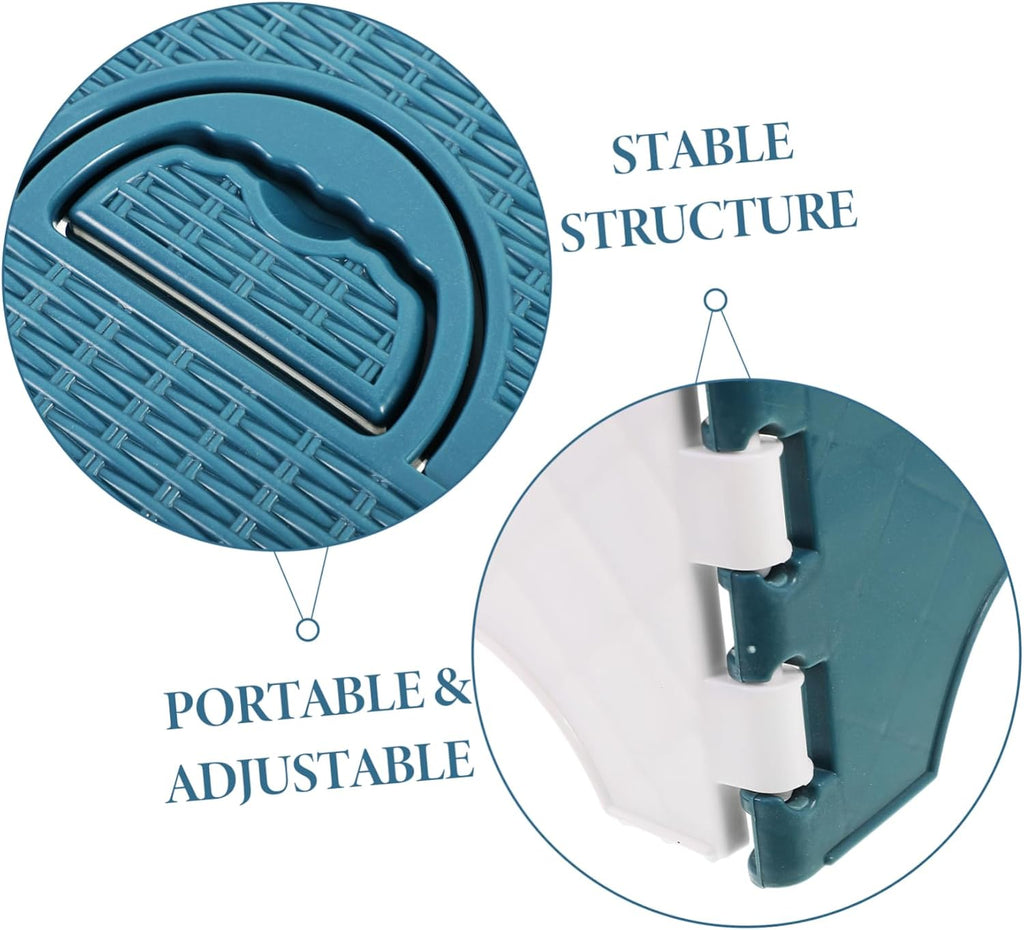 DOITOOL Plastic Foldable Step Stools Camping Chairs 1pc Folding Chairs Child Plastic Camping Toilet Stool Step Stool Portable Fishing Chair