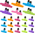 28 Pcs Chip Bag Clips, Bag Clips for Food Storage, Snack Clip for Other Food Bags, Heavy Duty Sealing Clip for Home, Office and More