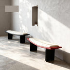 Modern Living Room Shoe Changing Stool Bedroom Leather Bed end Entryway(XS)
