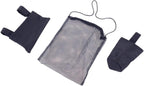 STAY GENT 5 in 1 Accessories Set for Makeup Artist Chair, (not Including Chair) Black Replacement Cover Canvas, 2 Portable Side Storage Bags and Hanging Mesh Bag, Black