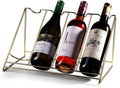 Wine Bottle Display Shelf,Wine Storage Rack, Liquor Bottle Display Shelf, Bar Kitchen Small Wine Rack for Bar Family