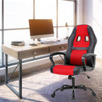 Gaming Chair Office Chair Ergonomic Video Game Chairs Adjustable Reclining Computer Chair with Lumbar Support Armrest Headrest Task Rolling Swivel Chair Game Chair for Adult Teen, Red