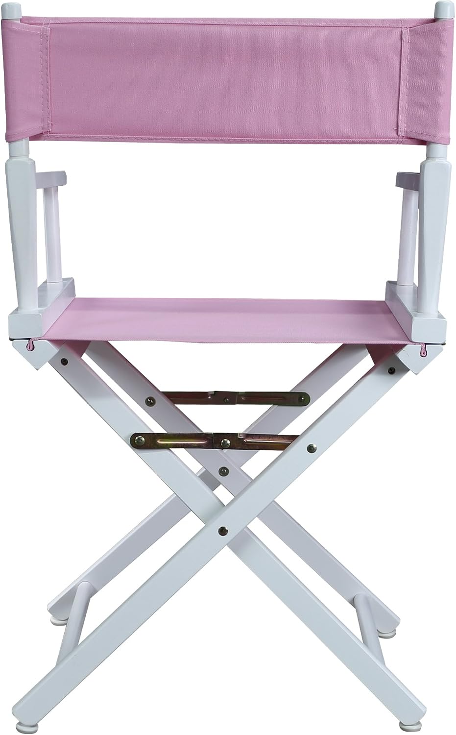 Casual Home 200-01/021-22 Director Chair 18" - Classic Height WhiteFrame/Pink Canvas