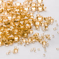 Luxury Gold Party Decorations; Sparkling Diamond Confetti, Table Decor & Vase Filler for Elegant Wedding Centerpiece Arrangements