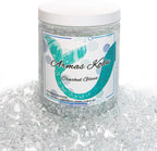 Crushed Glass for Resin Art, Broken Glass Pieces for Crafts Vase Filler Home Decorations,Crushed Glass for Crafts,3-6mm,1.5 Pound (Crystal/Transparent)