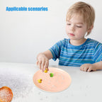Fakes Ice Cubes, Tiny Fake Ice, Assorted Acrylic Ice Rocks 3 mm 0.98 Pound Clear, Plastic Ice Cubes Miniatures Dollhouse Accessories 440g