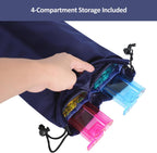 TIASUSAN Mahjong Rack Bag(Empty Bag), Mahjong Accessory for Storage Mahjong Racks and Pushers, Fits All Types of Racks