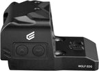 Cyelee Wolf EDG Drop-Proof Enclosed Red Dot Sight for RMR/507C Footprint - 3 MOA Reflex Sight with Motion Deactivated Standby(Similiar to Shake Awake)