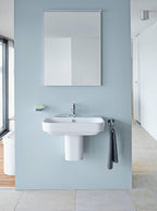 Duravit 2316650000 Happy D.2 25-5/8" Rectangular Ceramic Wall Mounted Bathroom Sink