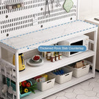 Kitchen Pantry Storage Cabinet with Drawer, Farmhouse Tall Food Large Wood Pantry Storage Furniture, for Kitchen, Bedroom, Dining Room, Office(140x70x40cm/55.1x27.6x15.7in)