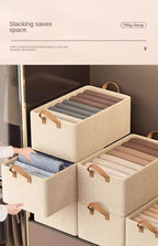 Storage Box, Home Organizing Box, Wardrobe Storage, Layered Artifact, Foldable Storage Basket