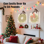 Wreath Storage Bag 5-Pack, 26 Inches 95 L Wreath Storage Container for Home Storage, Storage Bag for Spring Summer Autumn Christmas Wreath Decorations or Clothing Blanket Comforters Bed Sheets Pillows