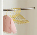Gold Kids Wire Hangers 30 Pack,12.6 Inch Baby Strong Metal Hanger,Heavy Duty Metal Child Wire Hanger for Closet,Children's Gold Hangers