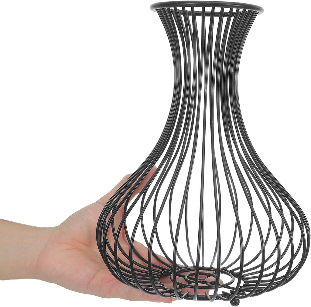 Garneck 2pcs Wine Cork Storage Basket, Decorative Iron Countertop Organizer with Robust Construction and Cleaning Convenience, Rustic Style Wine Stopper Holder for Kitchen Accessory