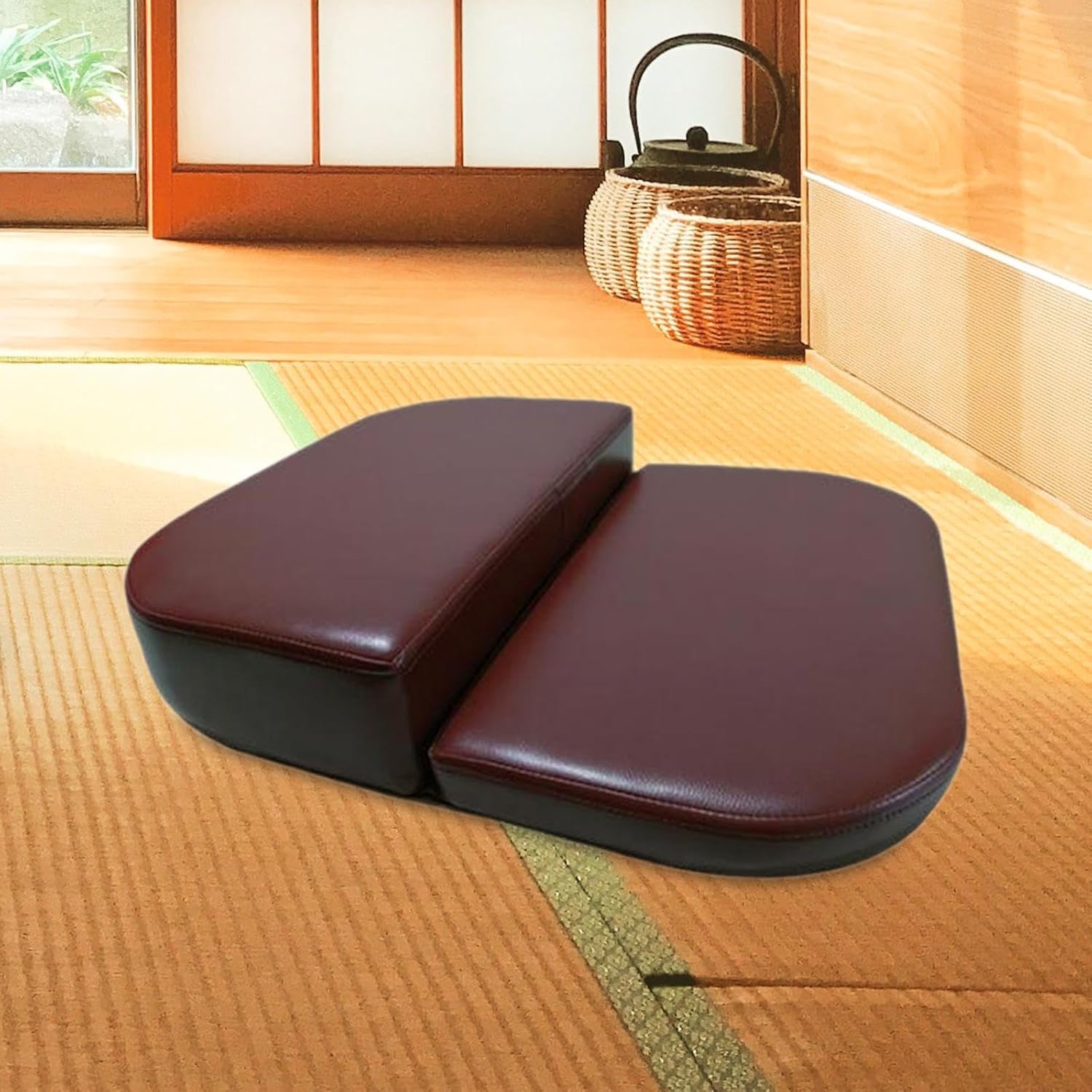 Folding Meditation Bench Prayer Bench Kneeler Gift Comfortable Adults Prayer Kneeler Kneeling Stool for Bedroom Home Yoga