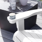 Keter ALPINE ADIRONDACK CHAIR Alpine Chair Low Chair (White)