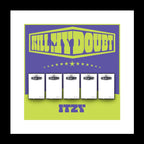 ITZY KILL MY DOUBT 7th Mini Album Cassette Tape 5 Version SET Case+1ea Cassette Tape+Booklet+1p PhotoCard+1ea Deco Sticker+Tracking Sealed