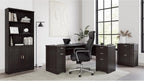 Realspace® Modern Comfort Modee Vegan Leather High-Back Executive Office Chair, Black/Chrome, BIFMA Compliant
