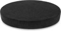 Tromlycs Round Chair Seat Cushion Pad 14 inch for Circle Stool Chairs Non Slip Decorative Foam Cushion Pillow, 1 Piece, 14 x 14 inches, Black