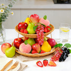 24Pcs Realistic Artificial Fruit Set,Fake Strawberries Grapes Plastic Wax Apples Pears Peaches Passion Fruits,Plastic Lifelike Fruits for Home Kitchen Cabinet Table Decor,Photography Props