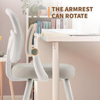 ERIYA Kids Desk Chair, Kids Study Chair,Height-Adjustable with Back Support, Ergonomic Design, Multifunctional for Study, Work & Dining – Ideal for Boys & Girls' Bedrooms & Schools