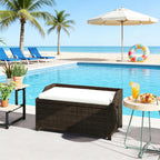 Outdoor Storage Bench with 34 Gallon Capacity