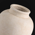 Ceramic Flower Vase, Flower Vase Rustic Farmhouse Decorative Vase Floral Pottery Vases for Home Decor Table Living Room Entryway Mantel Bookshelf Bedroom Bathroom Kitchen - 6.7" W